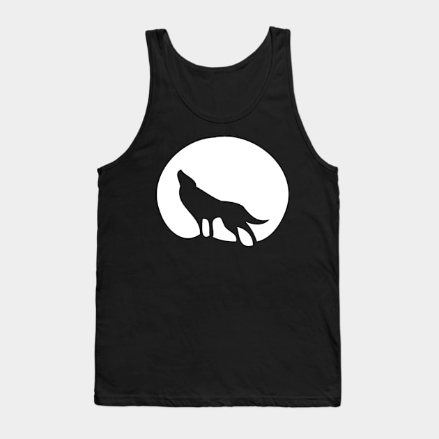 Wolf Tank Top by sally234